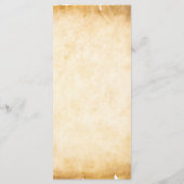  rustiek bergperkament plat menu (Achterkant)