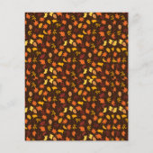 Rustiek bladontwerp, gazonverzorging flyer (Achterkant)