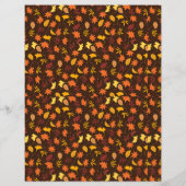 Rustiek bladontwerp, gazonverzorging flyer (Achterkant)