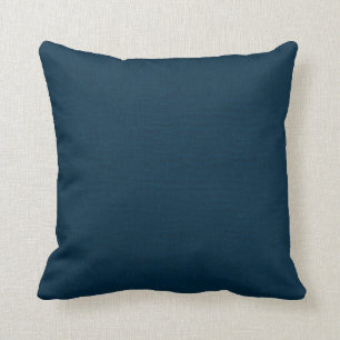 Rustiek Blauw Faux Burlap Accent Pillow Kussen