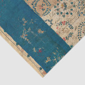  Rustiek Blauw Rood Quilt Patroon Decoupage Tissuepapier (Detail)