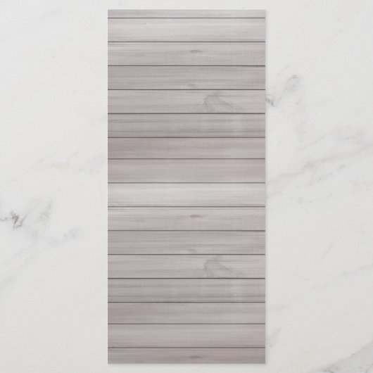 Rustiek Bloemen Mason Jar Menu (Achterkant)