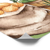 Rustiek Boerderij Barnyard Veggie Baby shower Welk Poster (Hoek)