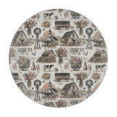 rustiek Boerderij Snijplank (Voorkant)