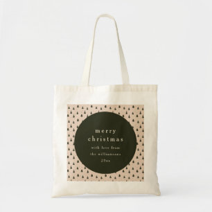 Rustiek Bos Groene Kerstbomen Cadeau van Tote Bag