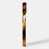 Rustiek bruin goud sinaasappel wit Herfstbloemen Case-Mate iPhone Case (Achterkant / Rechts)