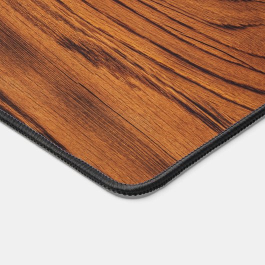 rustiek bruin verbrand hout Carpenter Bureaumat (Hoek)