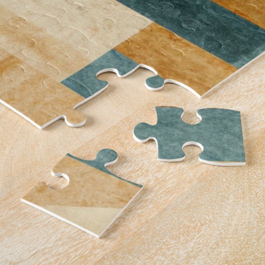 Rustiek/Cabin/Lodge/Berg Legpuzzel (Zijkant)