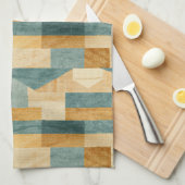 Rustiek/Cabin/Lodge/Berg Theedoek (Quarter Fold)