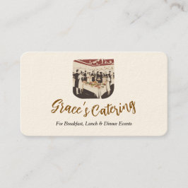 Rustiek Catering visitekaartje