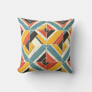 rustiek chevron mozaïek kussen
