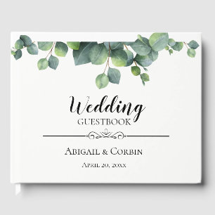 Rustiek Chic Eucalyptus Boeket Huwelijk Gastenboek