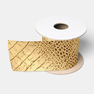 Rustiek Chic Western Country Beige Alligator Print Lint