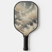 Rustiek Crackle Abstract Pickleball Paddle (Achterkant)