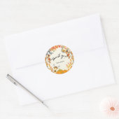 Rustiek dier Dank u Stickers (Envelop)