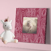 Rustiek Elke kleur  Modern Wood Grain Art Canvas Afdruk