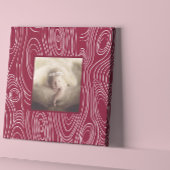 Rustiek Elke kleur  Modern Wood Grain Art Canvas Afdruk