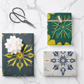 Rustiek Engels Folk Plaid Gift Wrap Inpakpapier Vel