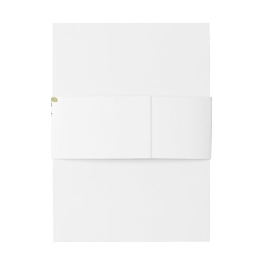 Rustiek Eucalyptus Greenery Duo 3 Uitnodigingen Wikkel (Achterkant Voorbeeld)