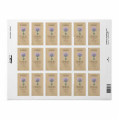 Rustiek Frans Lavendel Beauty Product Label (Full Sheet)