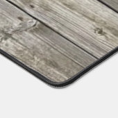Rustiek Gereedschap Man op Wood Grain Design Desk  Bureaumat (Hoek)