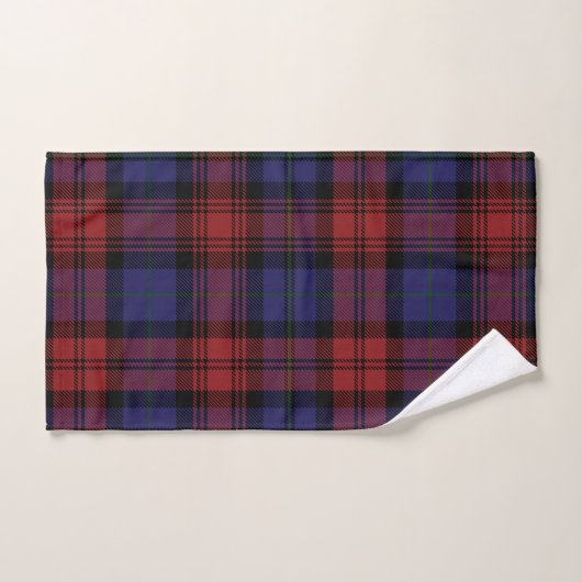 Rustiek geruite elegante cheque tartan bad handdoek (Handdoek)