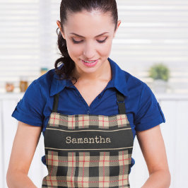  rustiek geruite gewoonte schort