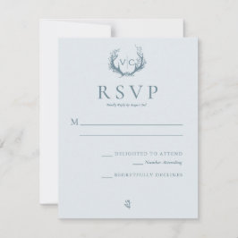 Rustiek gewei met bloemenkrans | Bruiloft RSVP