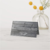 Rustiek Grijs Hout Waterverf Roos Zonnebloem Bruil (Achterkant)