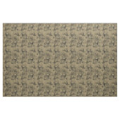 Rustiek hertenpatroon stof (Fat Quarter)