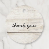 Rustiek Hout Boho Bloemen Zoet 16 Verjaardag Bedankjes Labels (Achterkant)