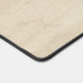 Rustiek hout & Eucalyptus letter H gepersonaliseer Bureaumat (Hoek)