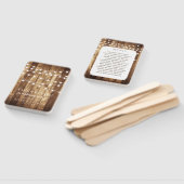 Rustiek hout fee licht schuur bruiloft dank u handwaaier (Niet-gemonteerd)