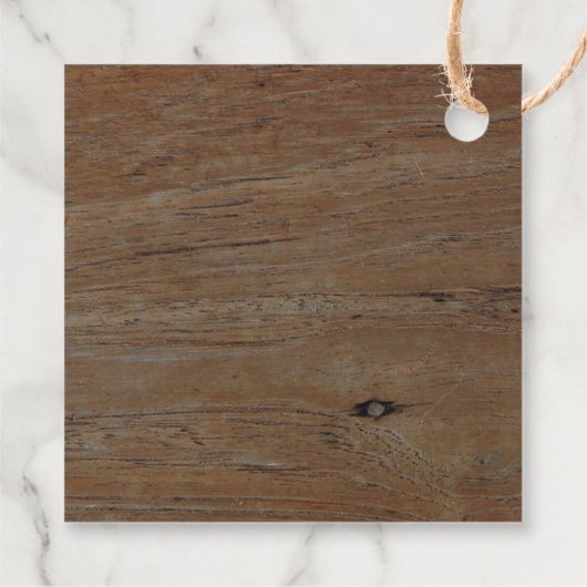 Rustiek hout foto land bruiloft Dank u Bedankjes Labels (Achterkant)