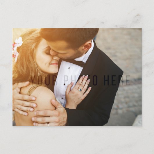 Rustiek hout & kant bruiloft dank u briefkaart (Voorkant)