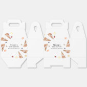 Rustiek Italiaans Slice Pizza Baby shower Bedankdoosjes (Ongevouwen)