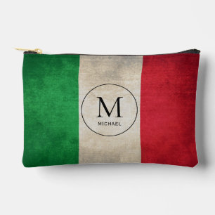 Rustiek Italiaans Vlag monogram Etui