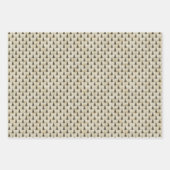 Rustiek Kerst Olijf Groen Inpakpapier (Voorkant 2)