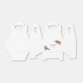 Rustiek Kerstmis Groen Bruiloft Bedankdoosjes (Uitgevouwen)