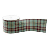 Rustiek kerstplaid tartan patroon grosgrain lint (Spoel)