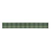 Rustiek kerstplaid tartan patroon grosgrain lint (Voorkant)
