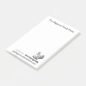 Rustiek Kip Boerderij Post-it® Notes (Schuin)