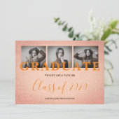 Rustiek koraalweefsel effect 3 Multi Foto's Afstud (Staand voorkant)