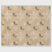 Rustiek Kraft Wrapping Papier (Vlak)