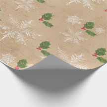 Rustiek Kraft Wrapping Papier