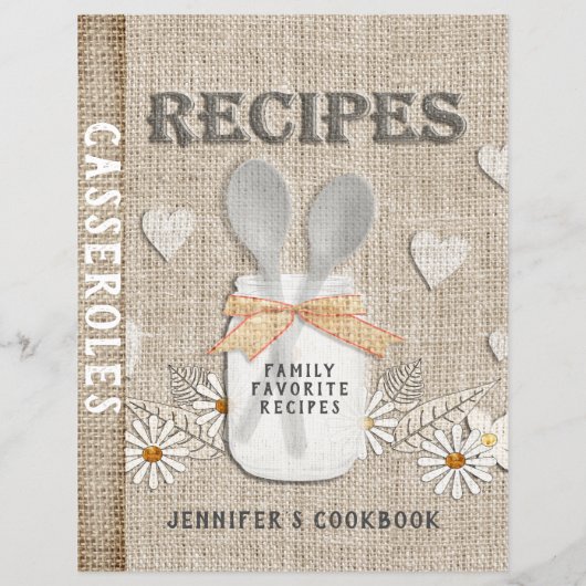 Rustiek land gepersonaliseerd (Achterkant)