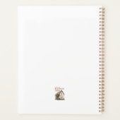 Rustiek land Grote gepersonaliseerde zaken Planner (Achterkant)