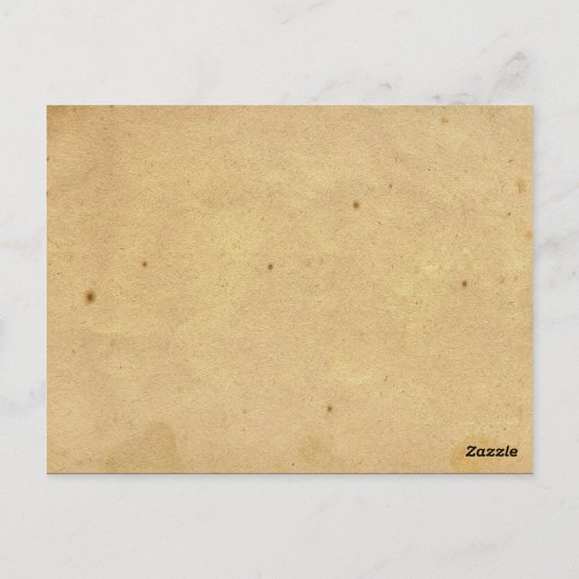 Rustiek Land Hoefijzer Prikkeltafel nummer Briefkaart (Achterkant)