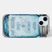 rustiek land houden kalm en liefde mason jar Case-Mate iPhone case (Achterkant (horizontaal))