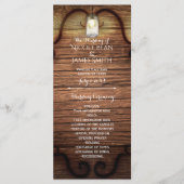 Rustiek Land Hout & Verlichte Mason Jars Programma (Voorkant)